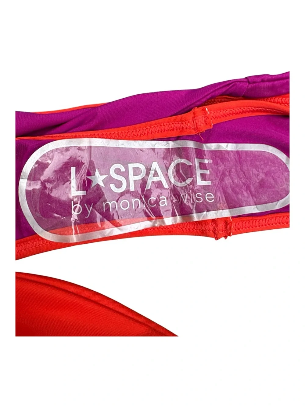 L*Space Jada Bitsy Bikini Bottom Small Berry Pimento NWT CBJDB24